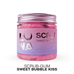 LUNAmoon Скраб для рук и ног Sweet Bubble Kiss с ароматом жевательной резинки