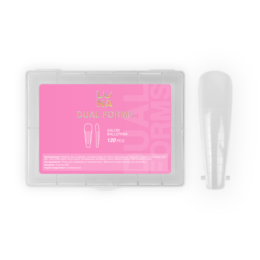 Lunamoon Dual Nail Forms Salon Ballerina