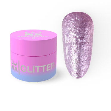Lunamoon Блесточки для ногтей Sapphire Gel #2, 5 мл