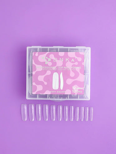 DNKa' Nail Forms Soft Square 120pcs