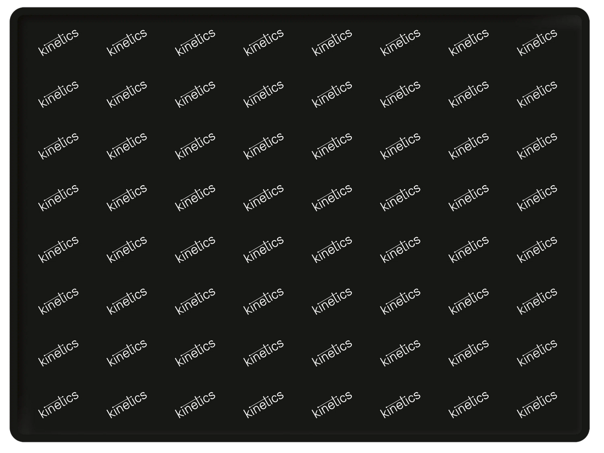 Kinetics Silikon Tischunterlage Black