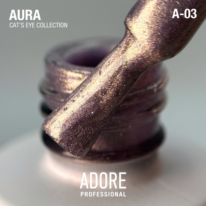 Adore Гель-лак Cat's Eye A-03, 8 мл