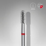 Diamantfräse Abgerundeter Zylinder Rot EXPERT Kopfdurchmesser 2,3 Mm / Arbeitsteil 6,5 Mm