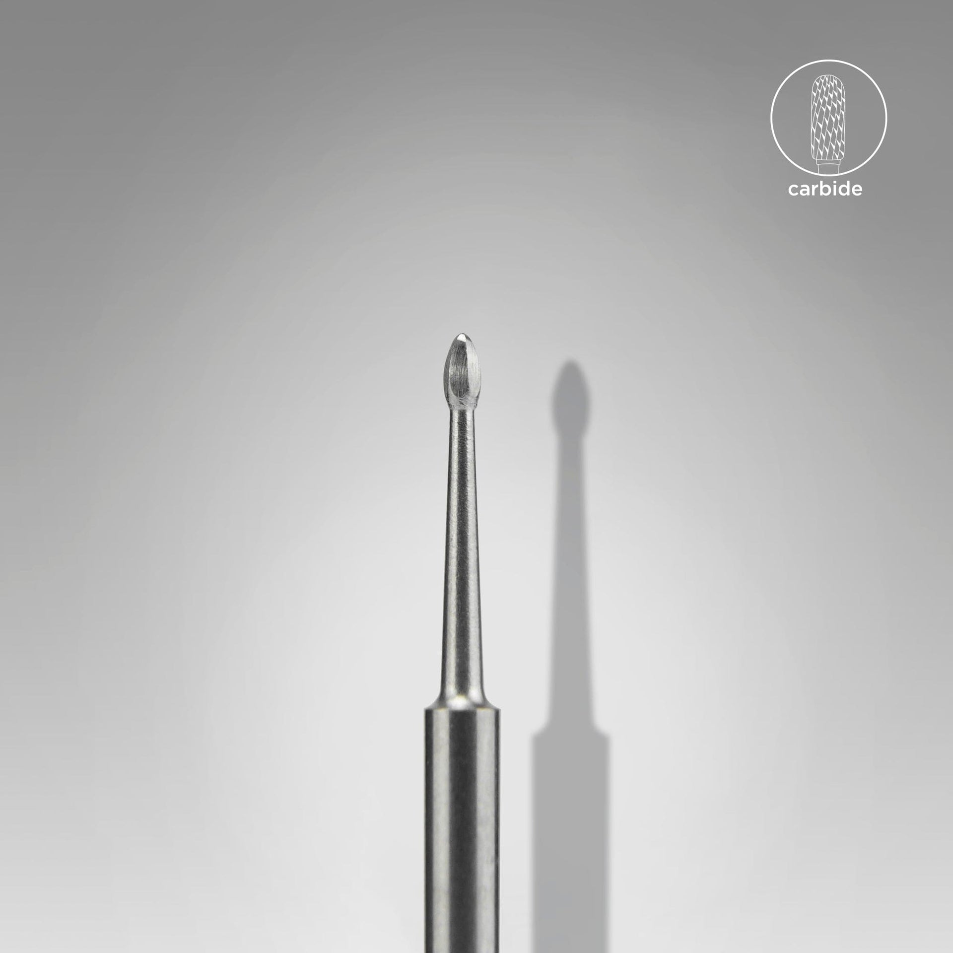 Hartmetallfräser Nail Cleaner Mini EXPERT, Durchmesser 1,2 Mm / Arbeitslänge 2,5 Mm