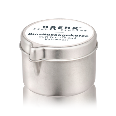 Bio-Massagekerze Vanilla-Kokosnuss, 1 Dose (50 ml)
