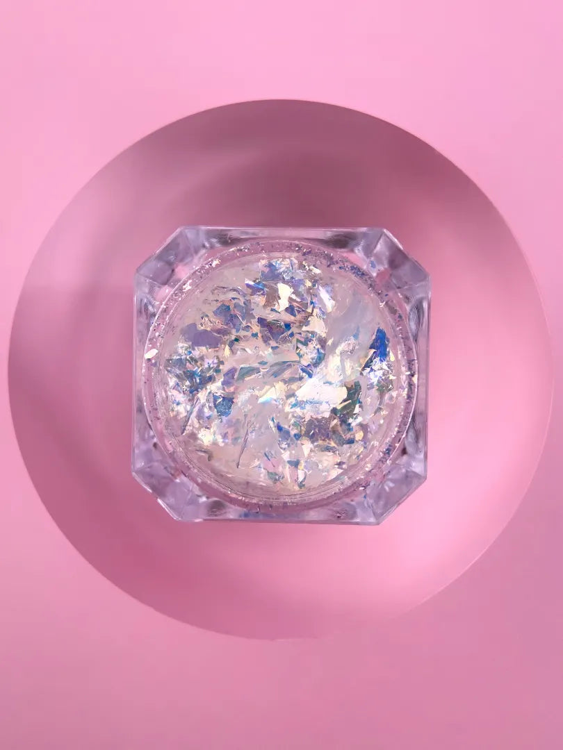 Lunamoon комплект сухих блесток для ногтей Broken Glass 6 штук
