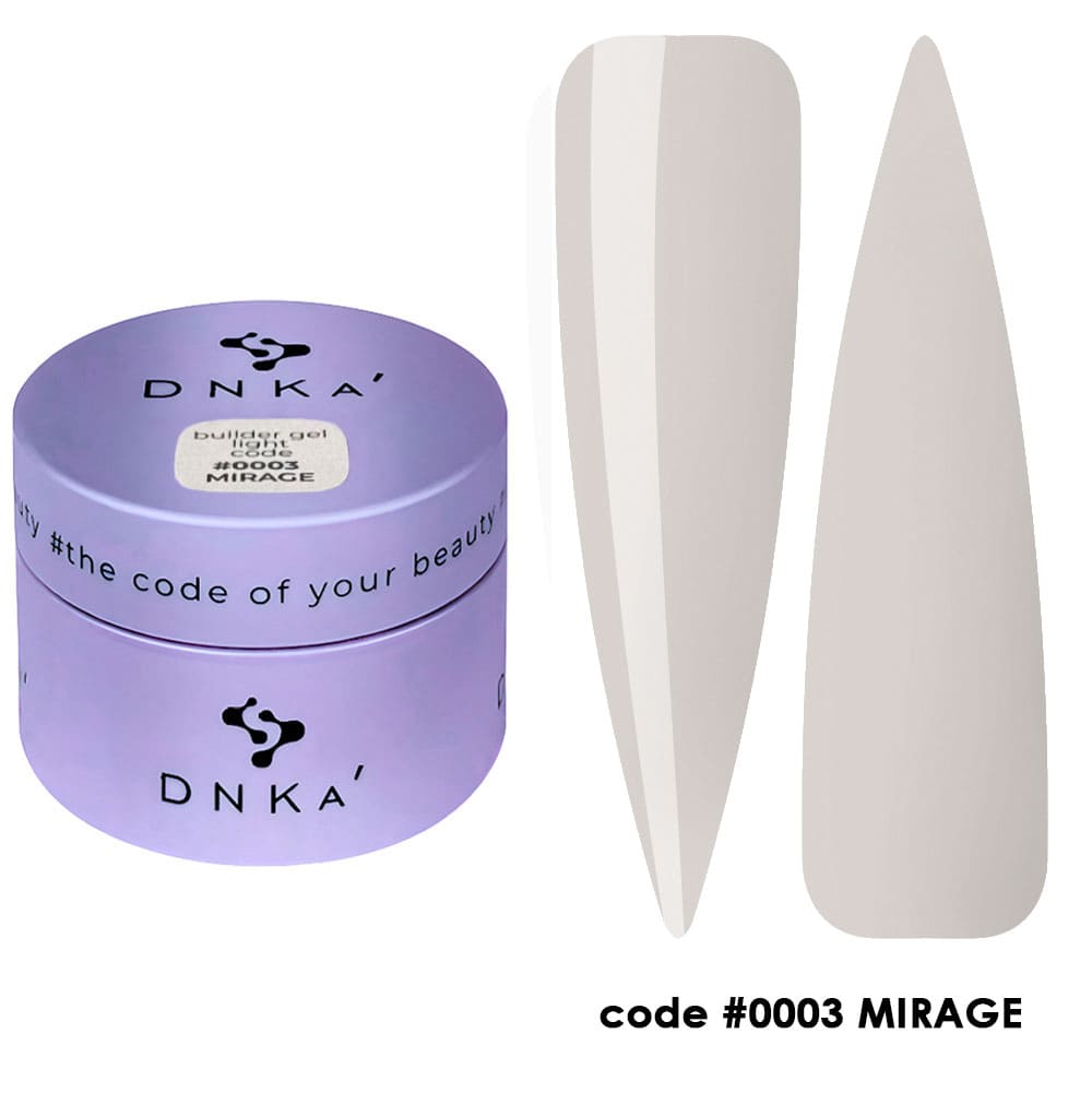 DNKa Builder Gel Light #0003 Mirage, 30 ml