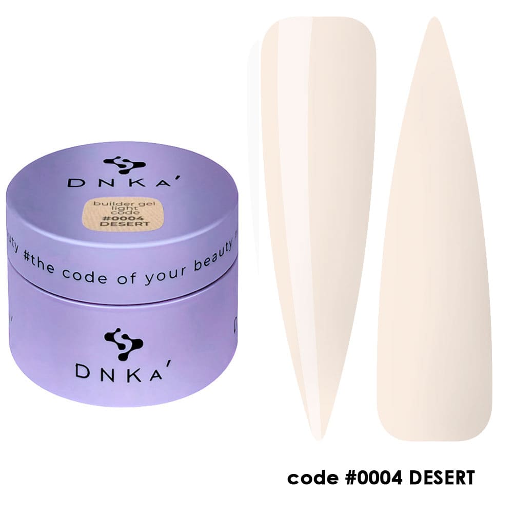 DNKa Builder Gel Light #0004 Desert, 30 ml