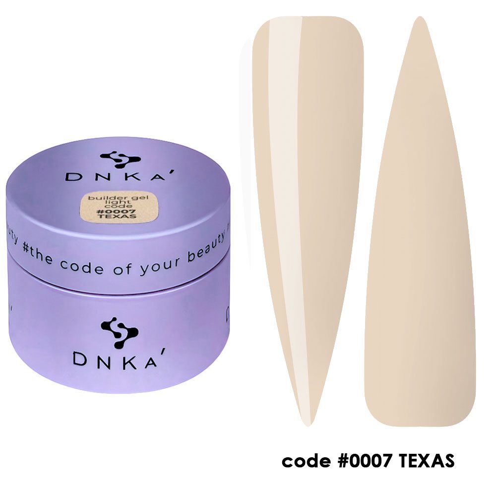 DNKa Builder Gel Light #0007 Texas, 30 ml