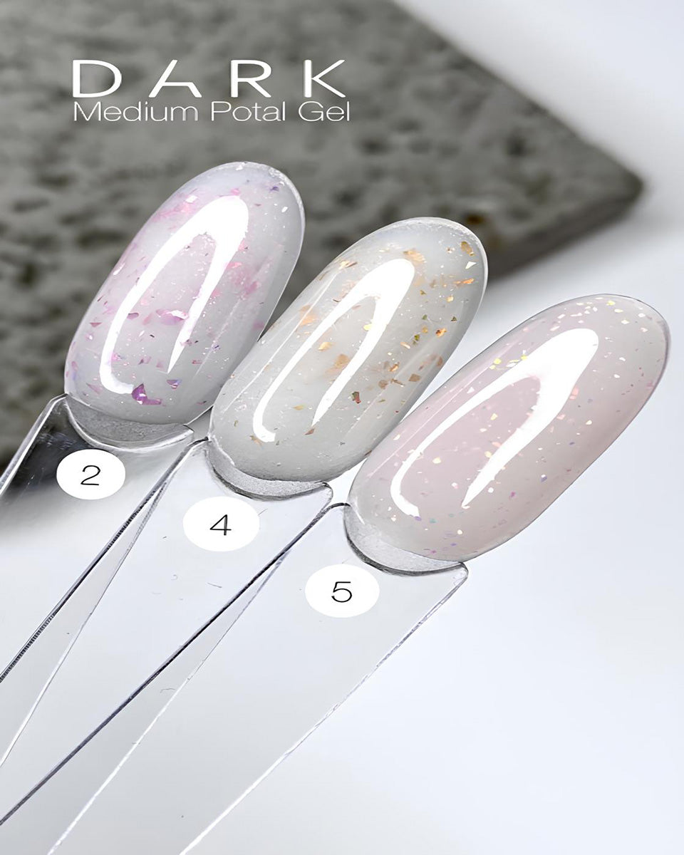 DARK Medium Potal Gel №04, 15 ml (ohne Pinsel) (vergrößerte Potalfolie)
