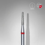 STALEKS EXPERT Diamantfräser "stumpfer Kegel" rot, Durchmesser 1,8 mm, Arbeitsteil 8 mm