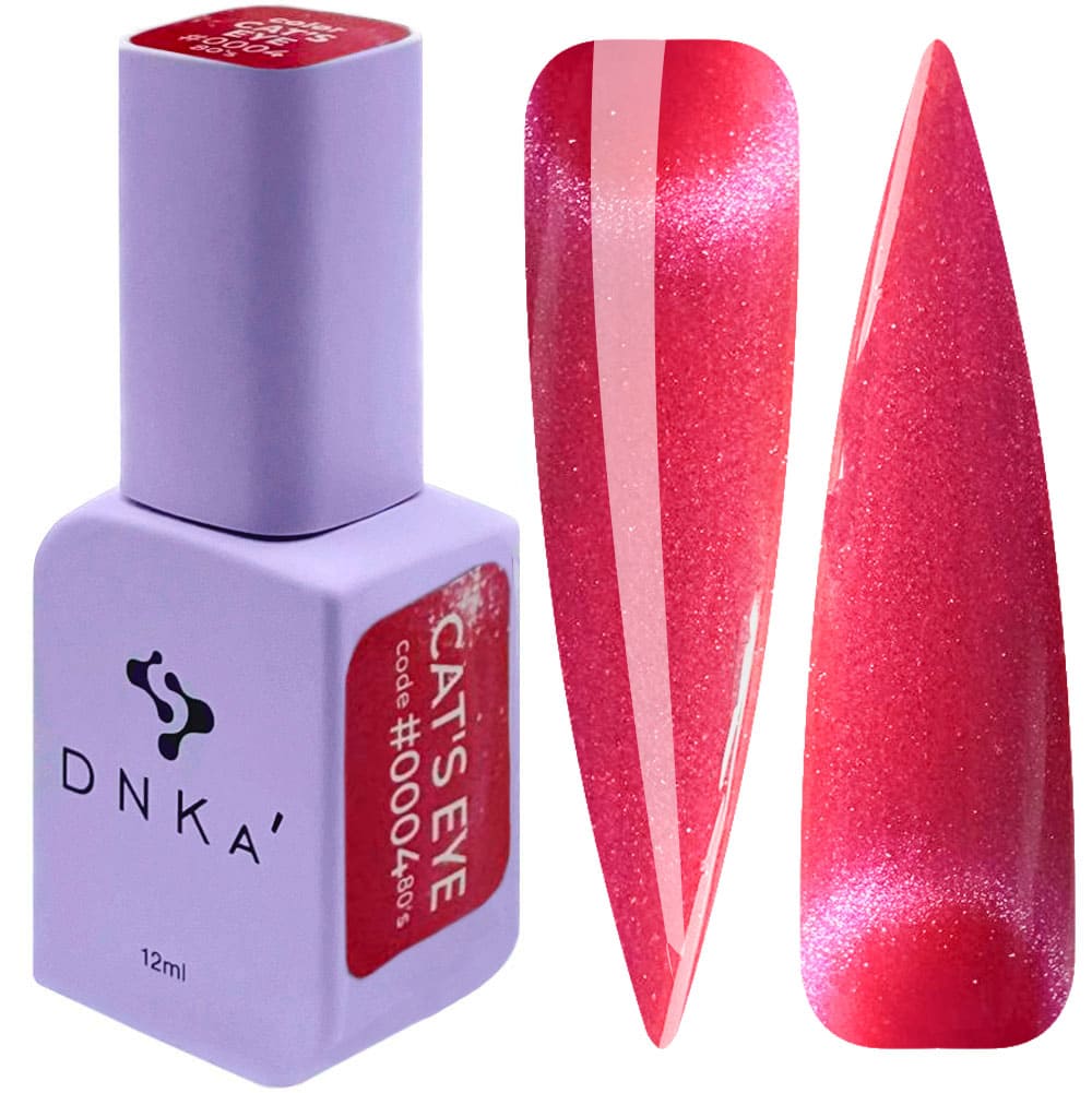 DNKa' Color Gel Polish Cat's Eye #0004 80's, 12 ml
