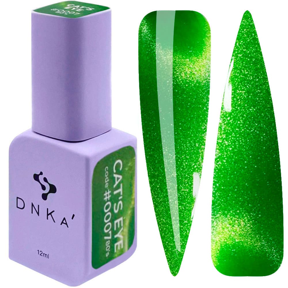 DNKa’ Color Gel Polish Cat’s Eye #0007 80’s, 12 мл
