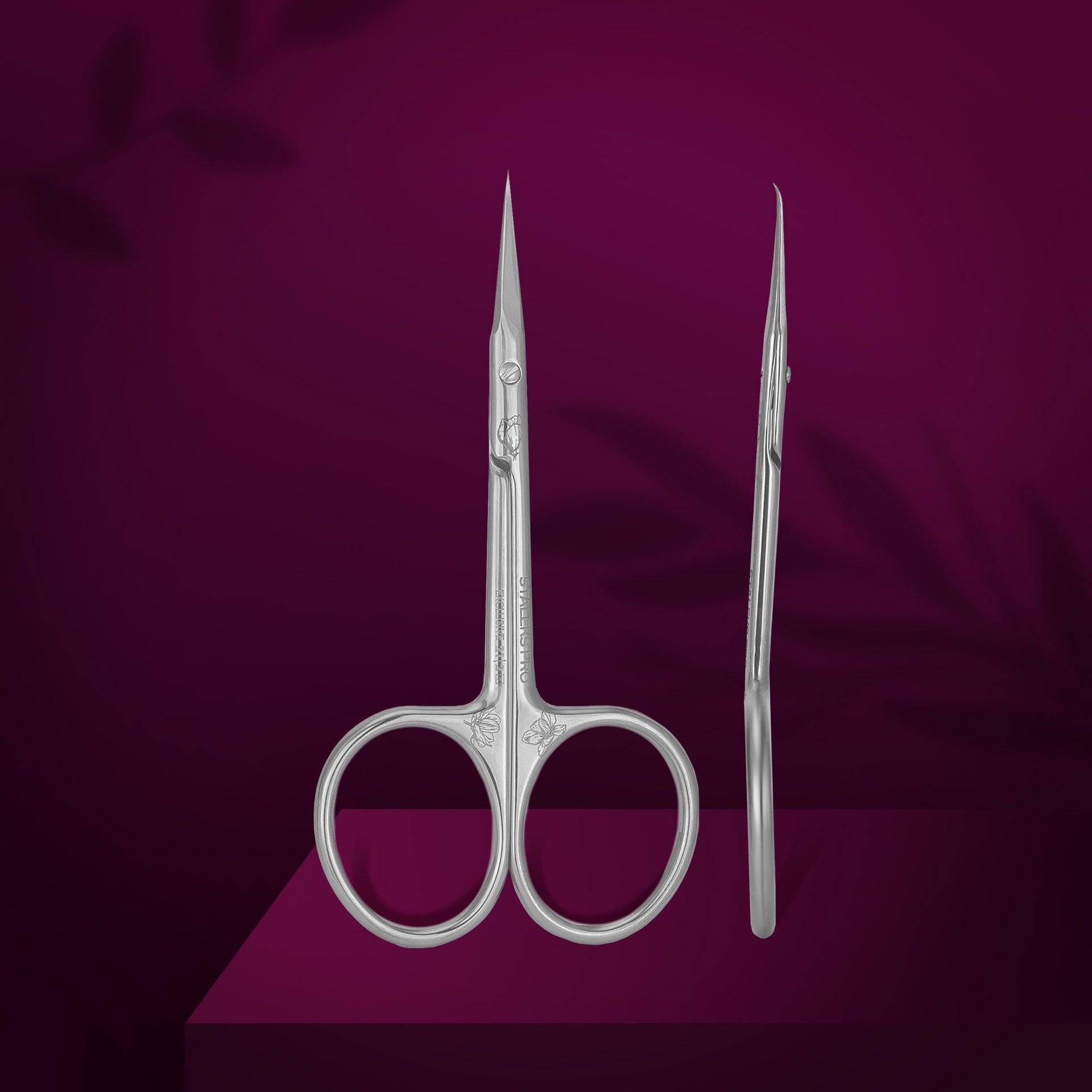 Professionelle Nagelhautschere Mit Haken EXCLUSIVE 21 Typ 2 (Magnolia)