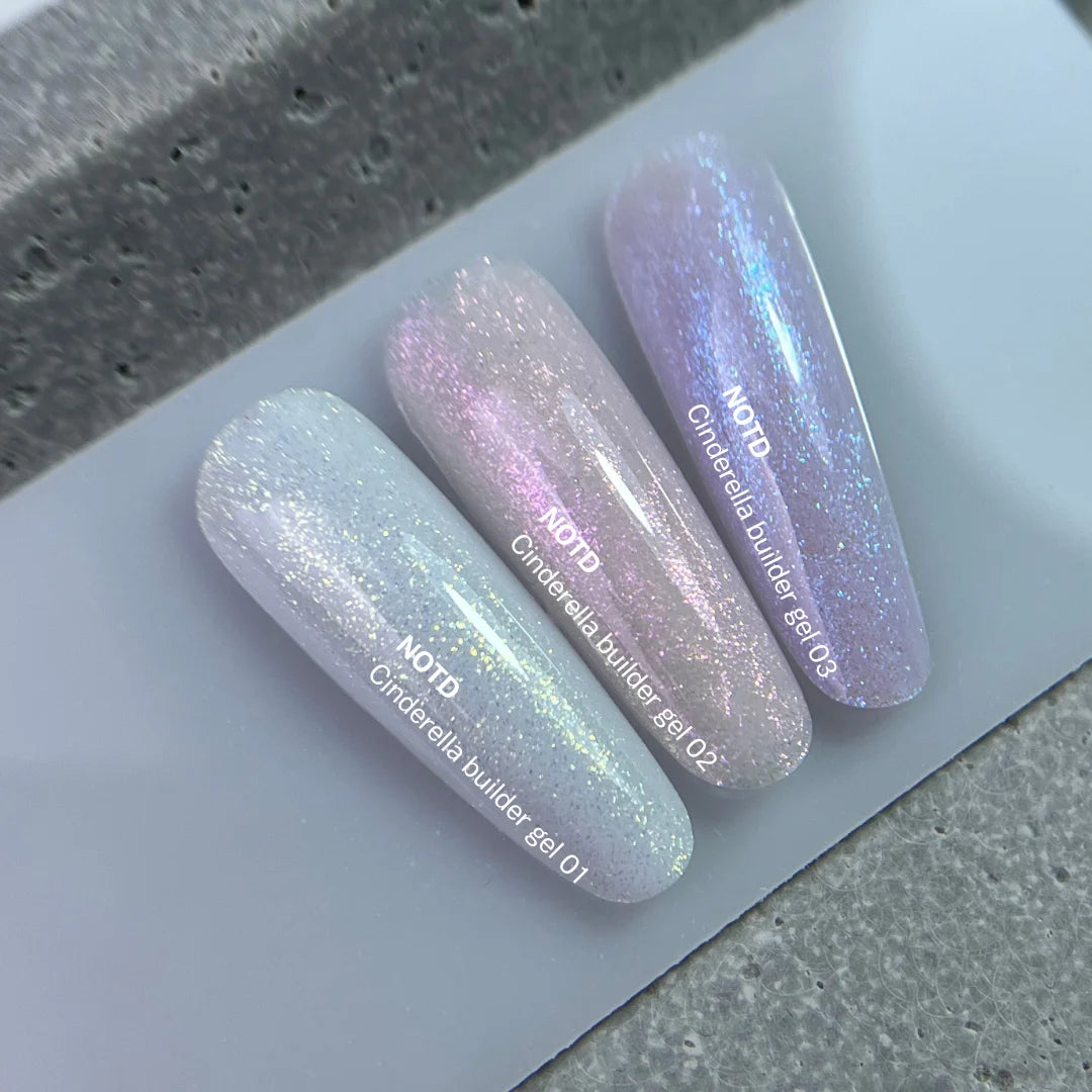 nailsoftheday cinderella builder gel