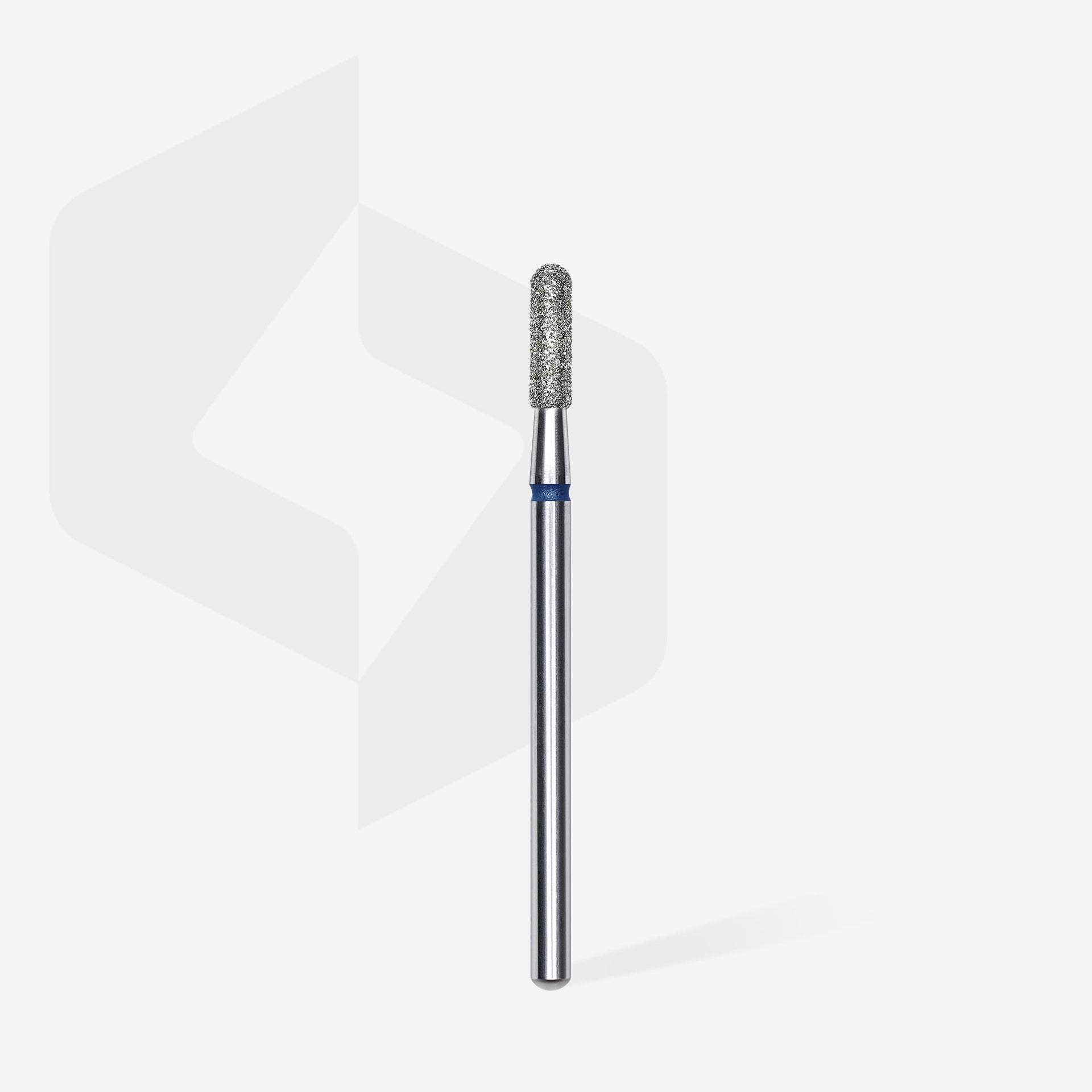 Diamantfräse "Runder Zylinder" Blau, Durchmesser 2.3 Mm / Arbeitsteil 8 Mm