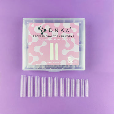 DNKa' Nail Forms Long Square 120pcs