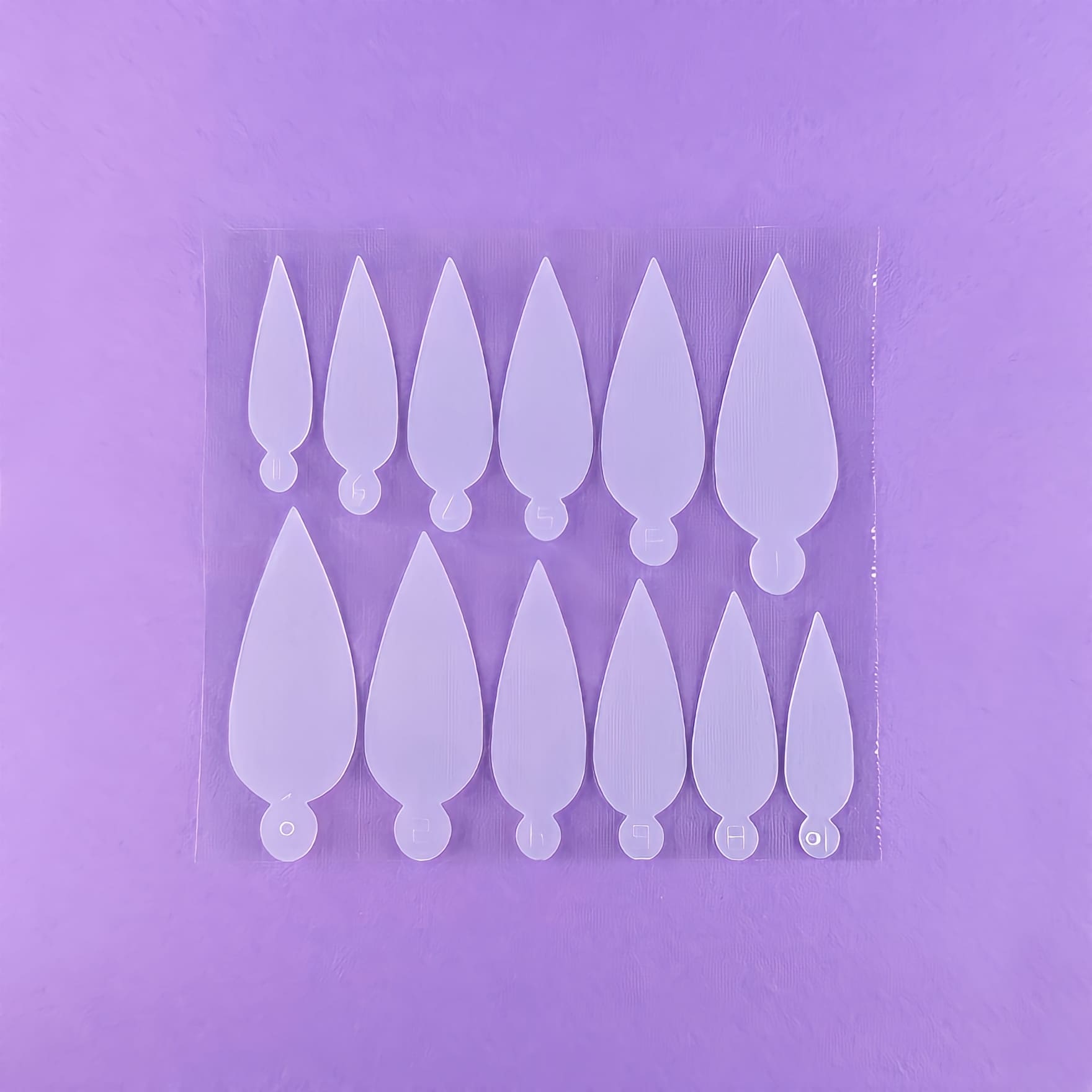 DNKa' Professional nail molds#0001 | 36pcs