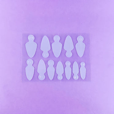 DNKa' Professional nail molds 36pcs #0002