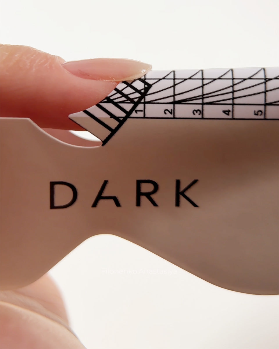 Dark Формы для наращивания ногтей (удлиненные), 300 шт.