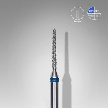 STALEKS EXPERT Blaue Diamantfräser-Nadel, Durchmesser 1 mm, Arbeitsteil 10 mm