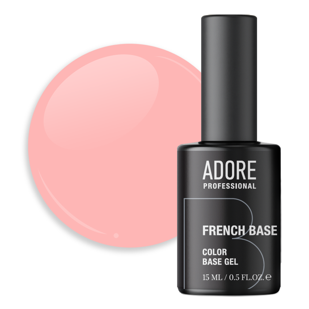 Adore Color Base Gel "French Base" #4, 15ml