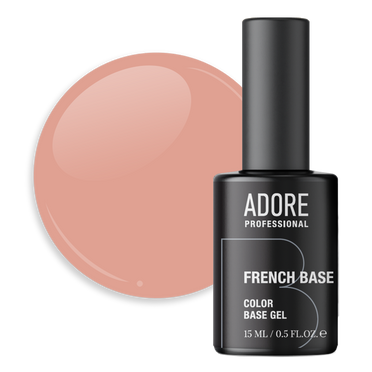 Adore Color Base Gel "French Base" #10, 15ml