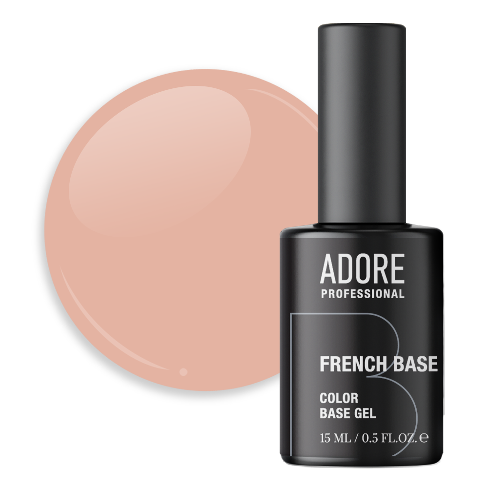 Adore Камуфлирующая база French Base #12, 15 мл