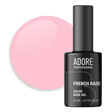 Adore Камуфлирующая база French Base #14, 15 мл