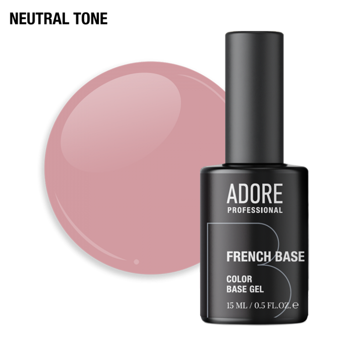 Adore Камуфлирующая база French Base #16, 15 мл