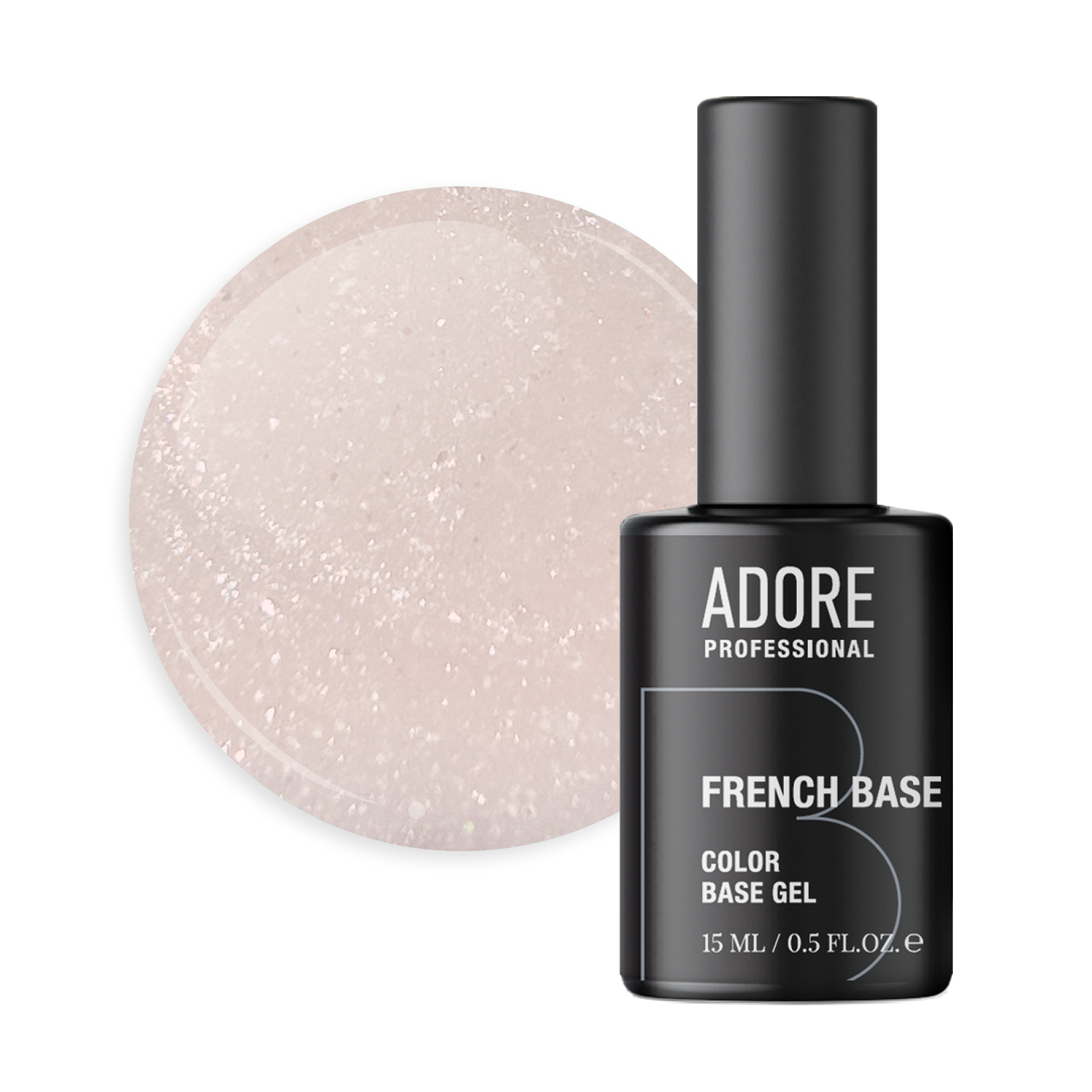 Adore Color Base Gel "French Base" #28, 15 ml