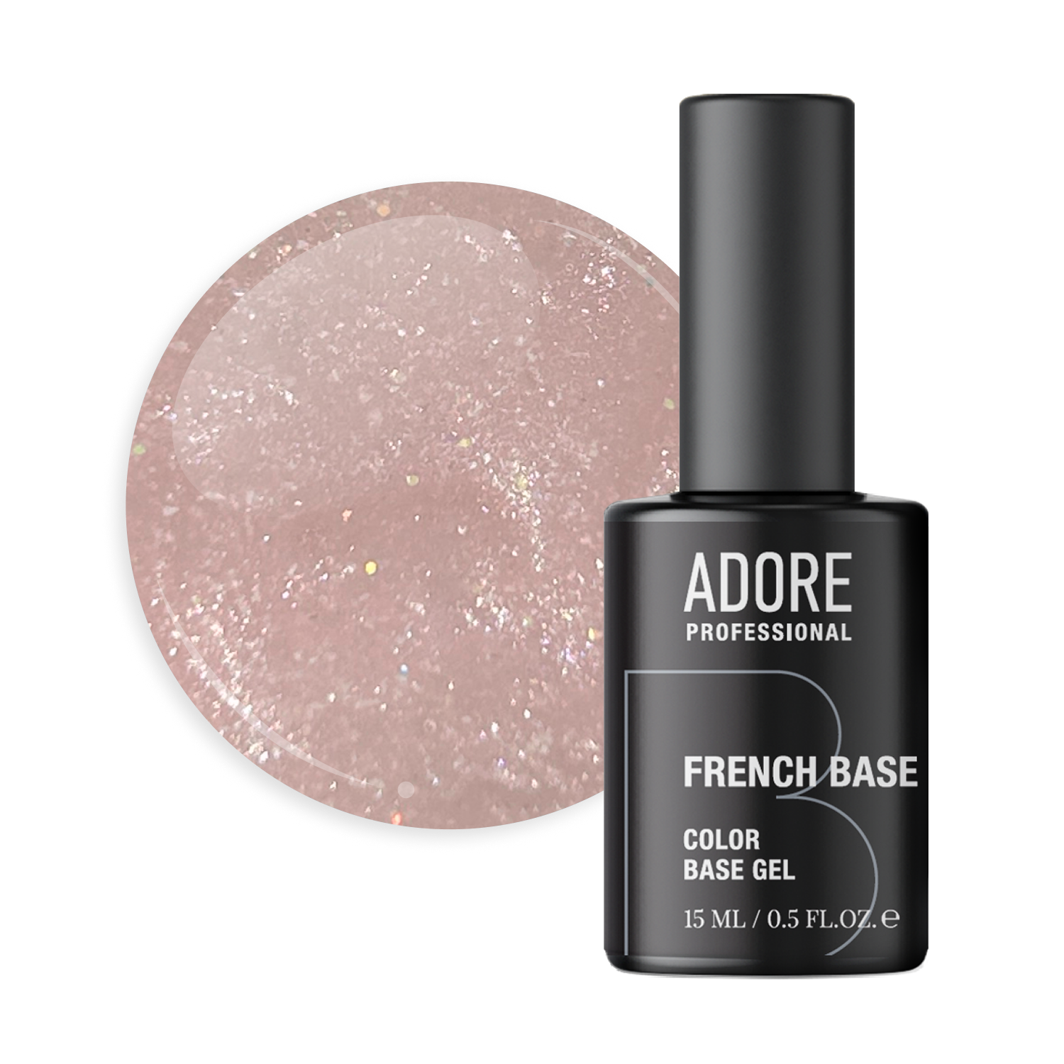 Adore Color Base Gel "French Base" #30, 15 ml