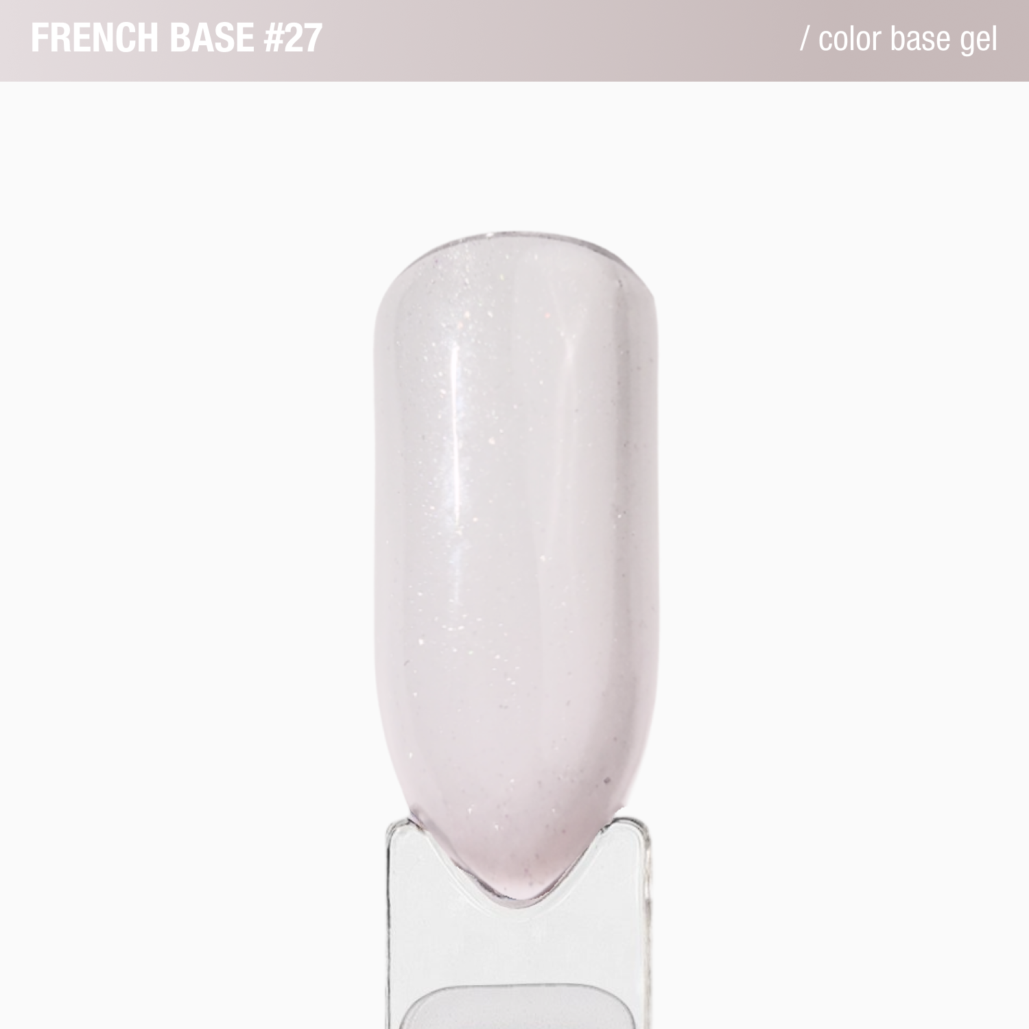 Adore Color Base Gel "French Base" #27, 15 ml