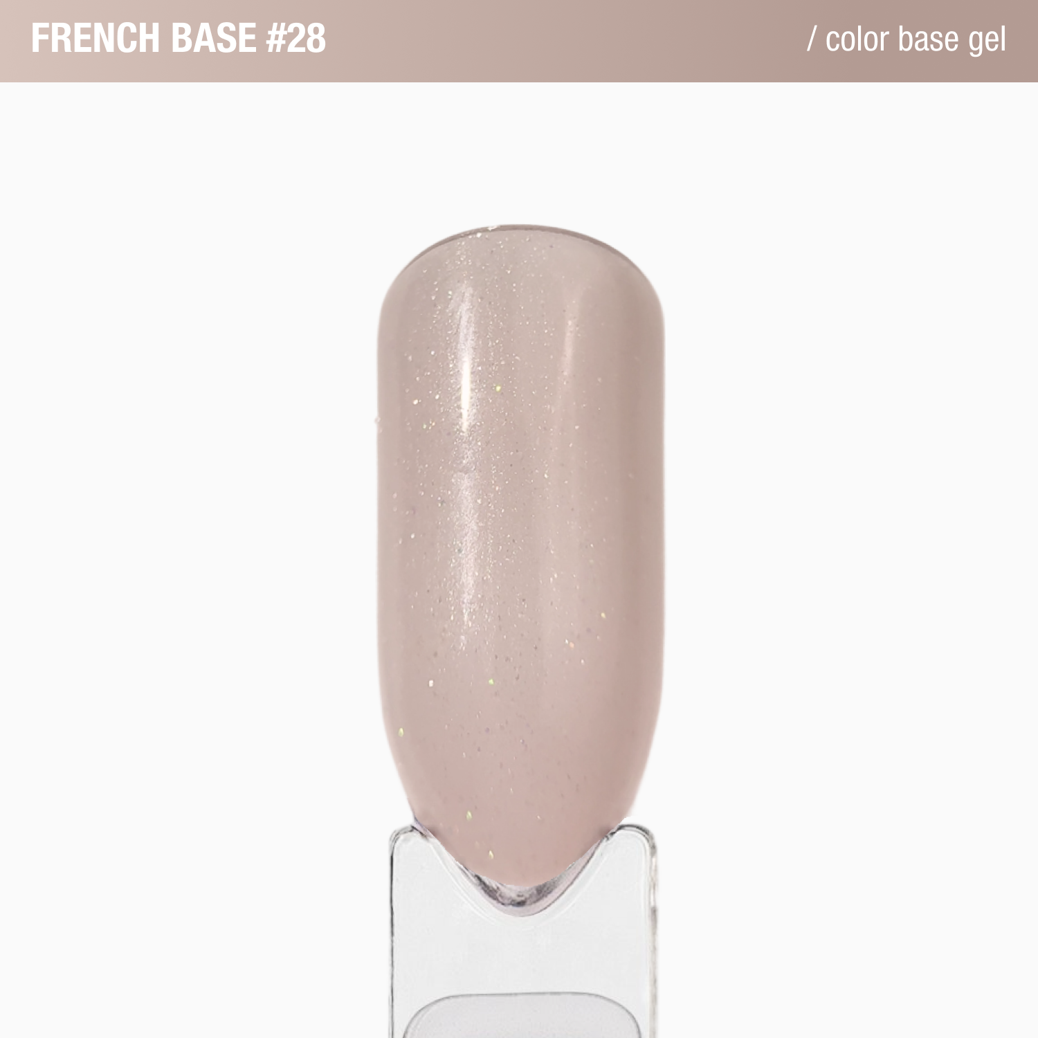 Adore Color Base Gel "French Base" #28, 15 ml