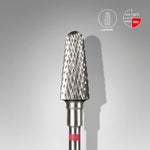 Hartmetallfräse "Kegelstumpf" Rot, Durchmesser 6 Mm / Arbeitsteil 14 Mm