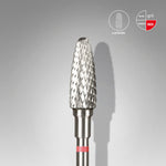 Hartmetallfräse "Mais" Rot, Durchmesser 5 Mm / Arbeitsteil 13 Mm