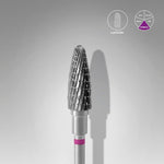 Hartmetallfräse "Mais" Lila, Durchmesser 5 Mm / Arbeitsteil 13 Mm