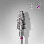 Hartmetallfräse "Mais" Lila, Durchmesser 6 Mm / Arbeitsteil 14 Mm