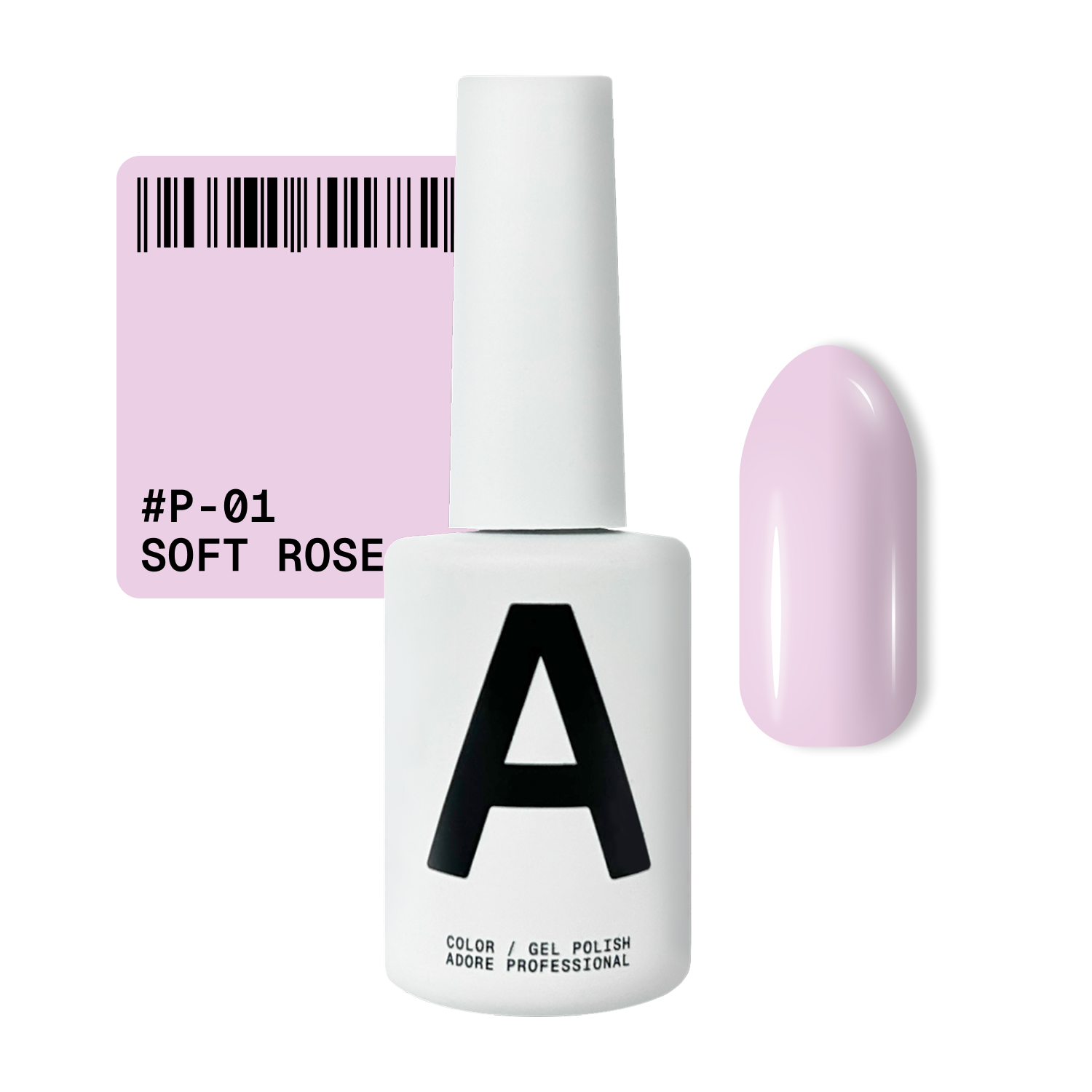 Adore Gel Polish Pastel #01, 12 ml