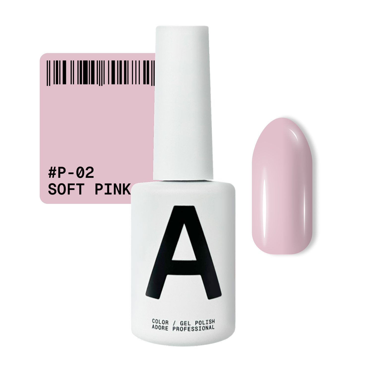 Adore Гель-лак Pastel #02, 12 мл 