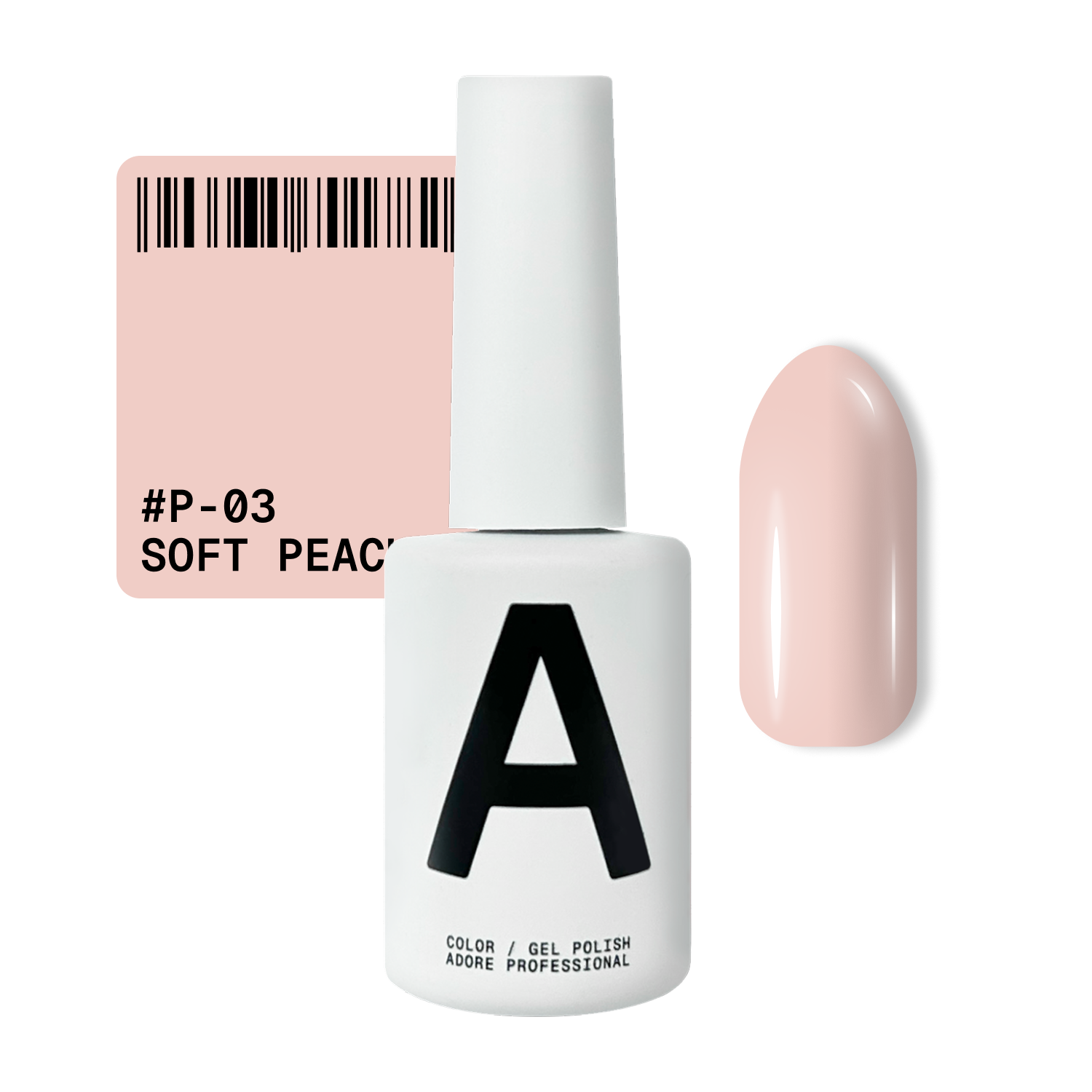 Adore Гель-лак Pastel #03, 12 мл 