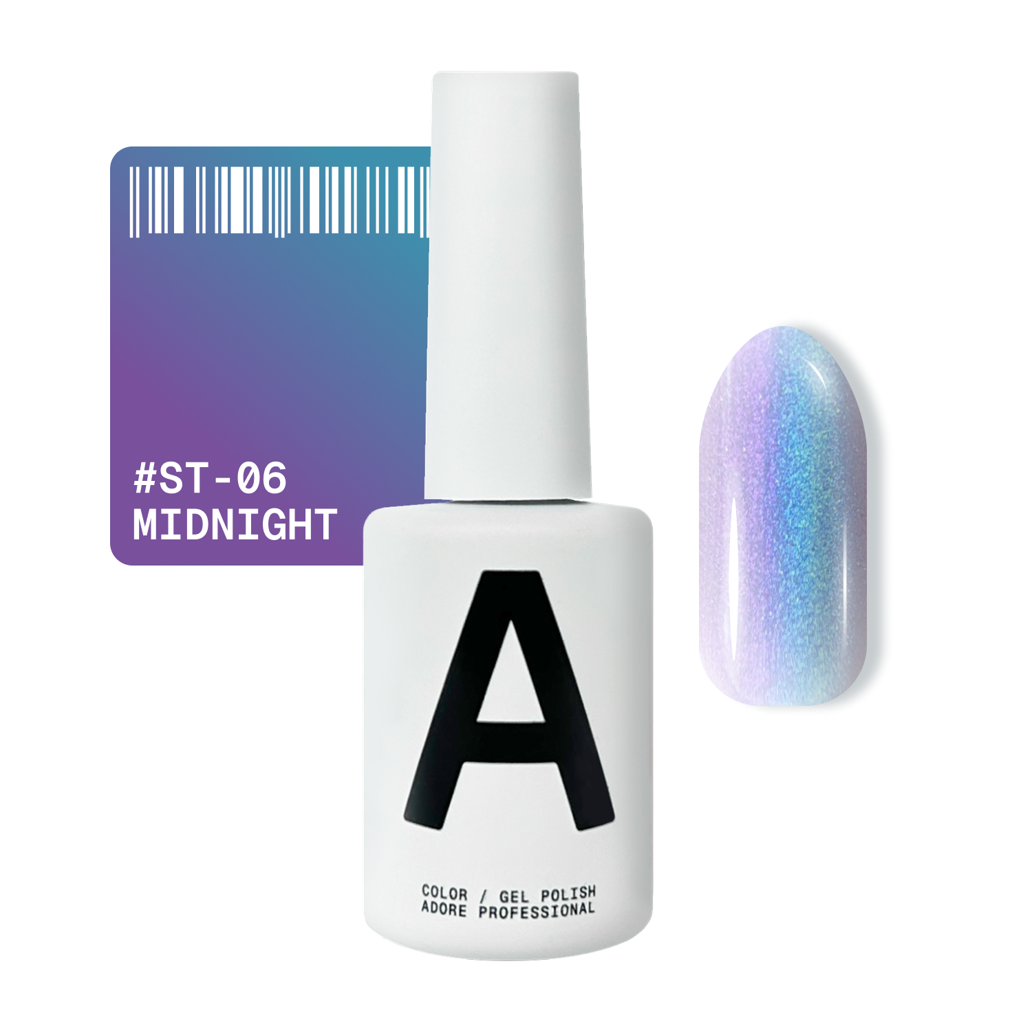 Adore Гель-лак Cat’s Eye St-06, 12 мл