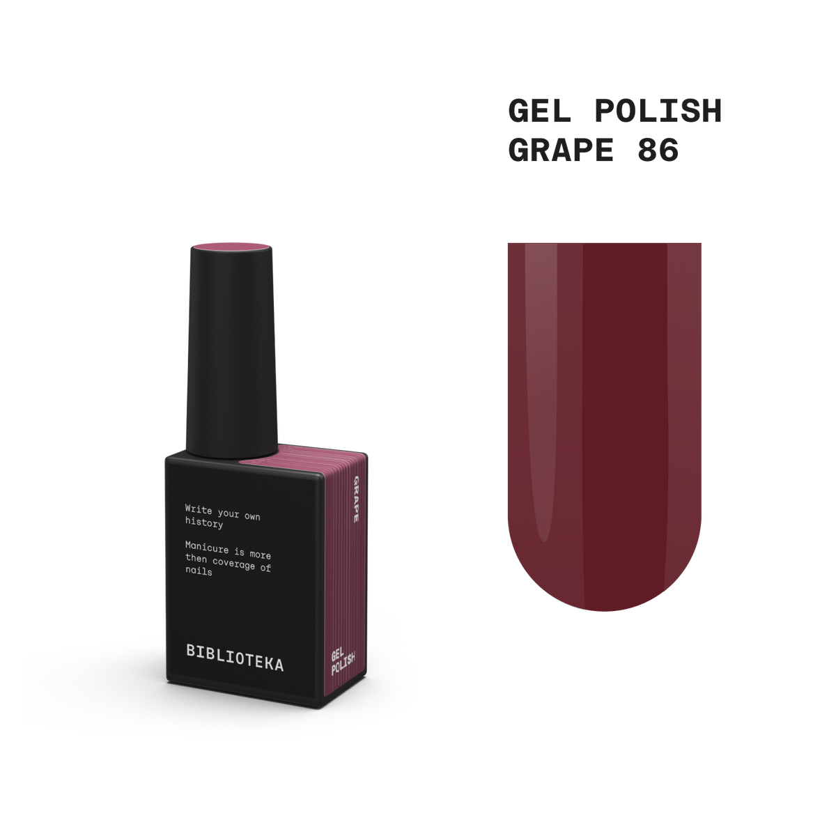 Biblioteka Gel Polish #86 GRAPE, 10 ml