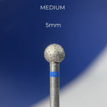 Nailsoftheday Milling cutter diamond ball 5*4.8 mm, blue