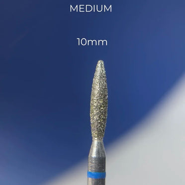 nailsoftheday diamond flame cutter 2.3*10 mm, blue