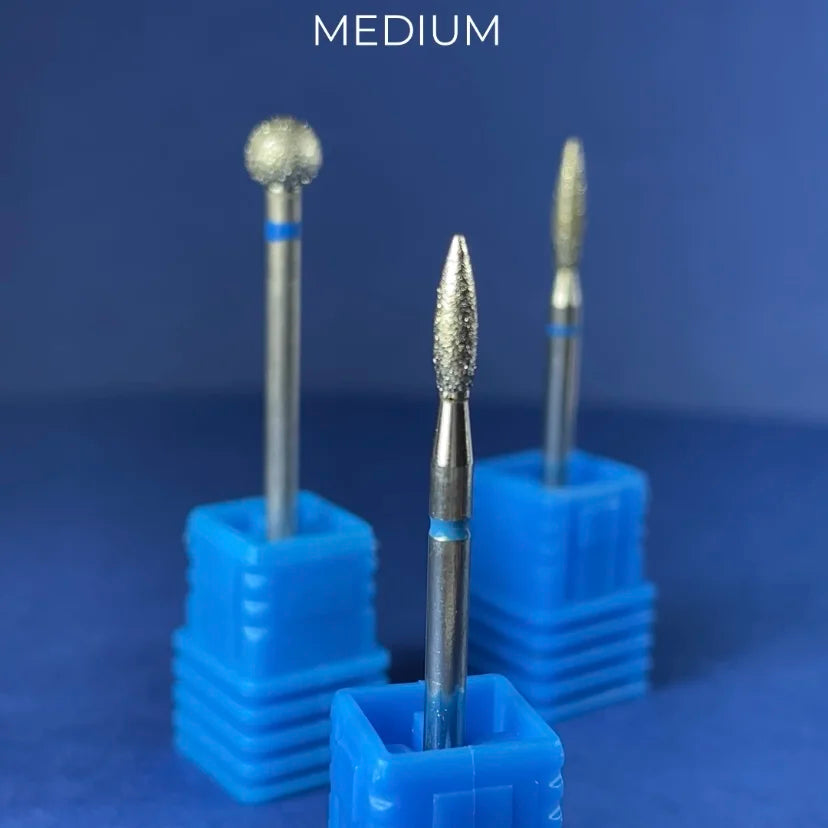 nailsoftheday diamond flame cutter 2.3*10 mm, blue