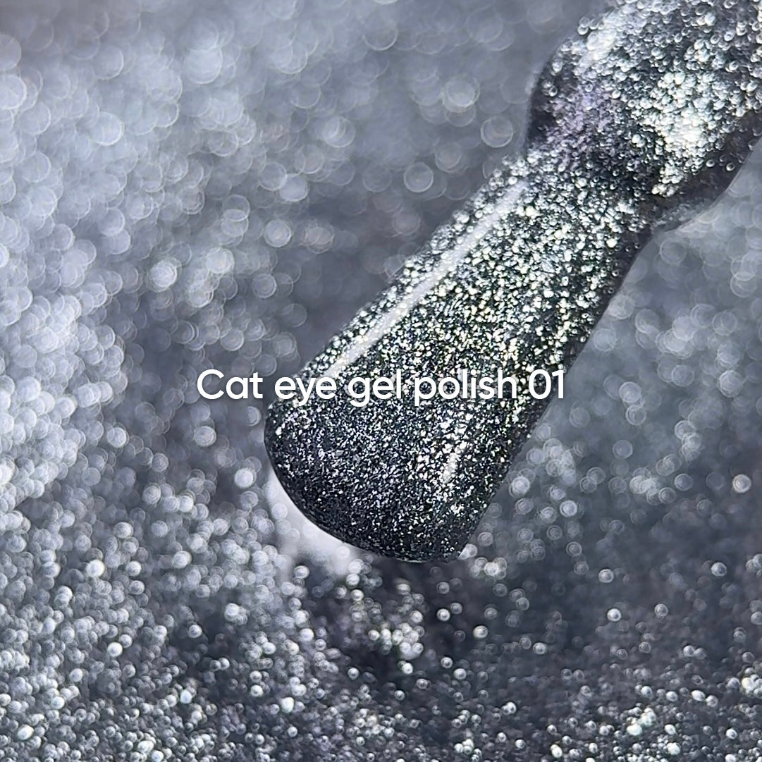 Nailsoftheday Gel polish Cat Eye 01, 6 ml
