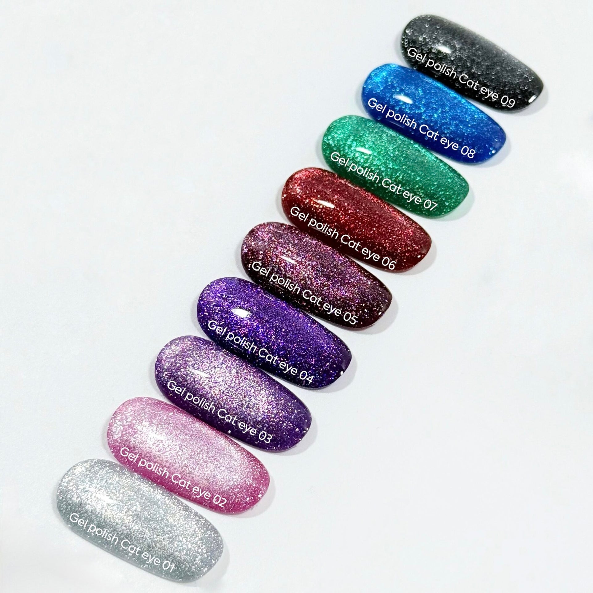 Nailsoftheday Gel polish Cat Eye 01, 6 ml