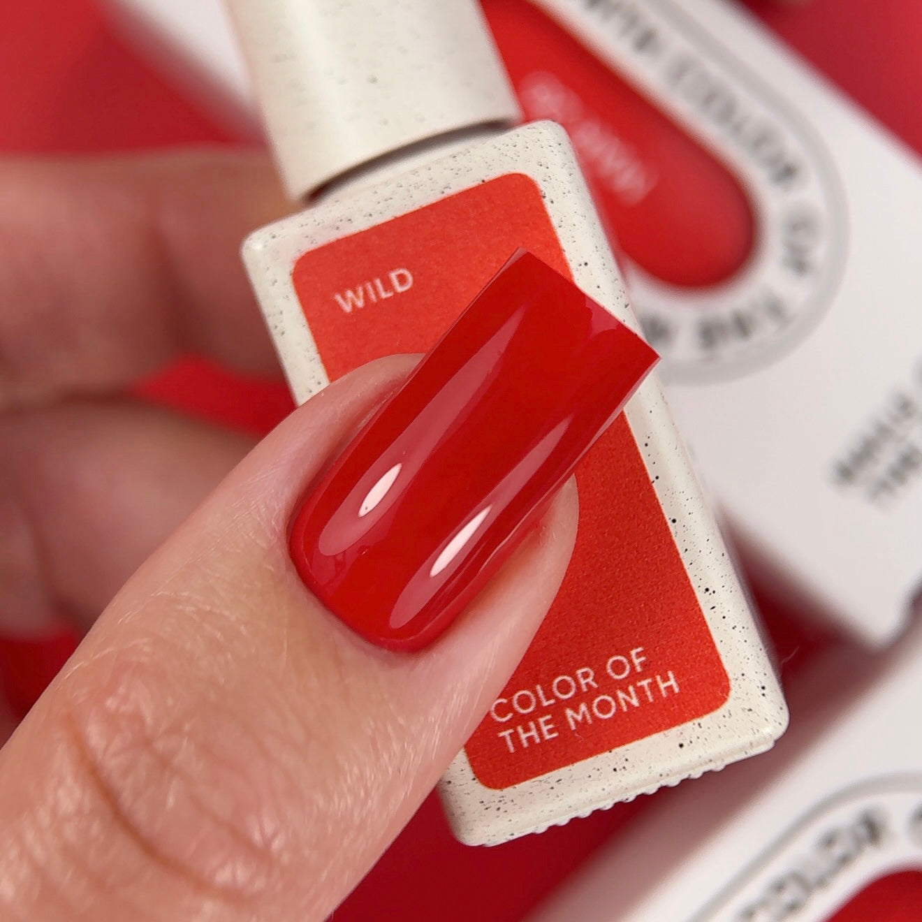 NAILSOFTHEDAY Color of the month March 2026 Wild