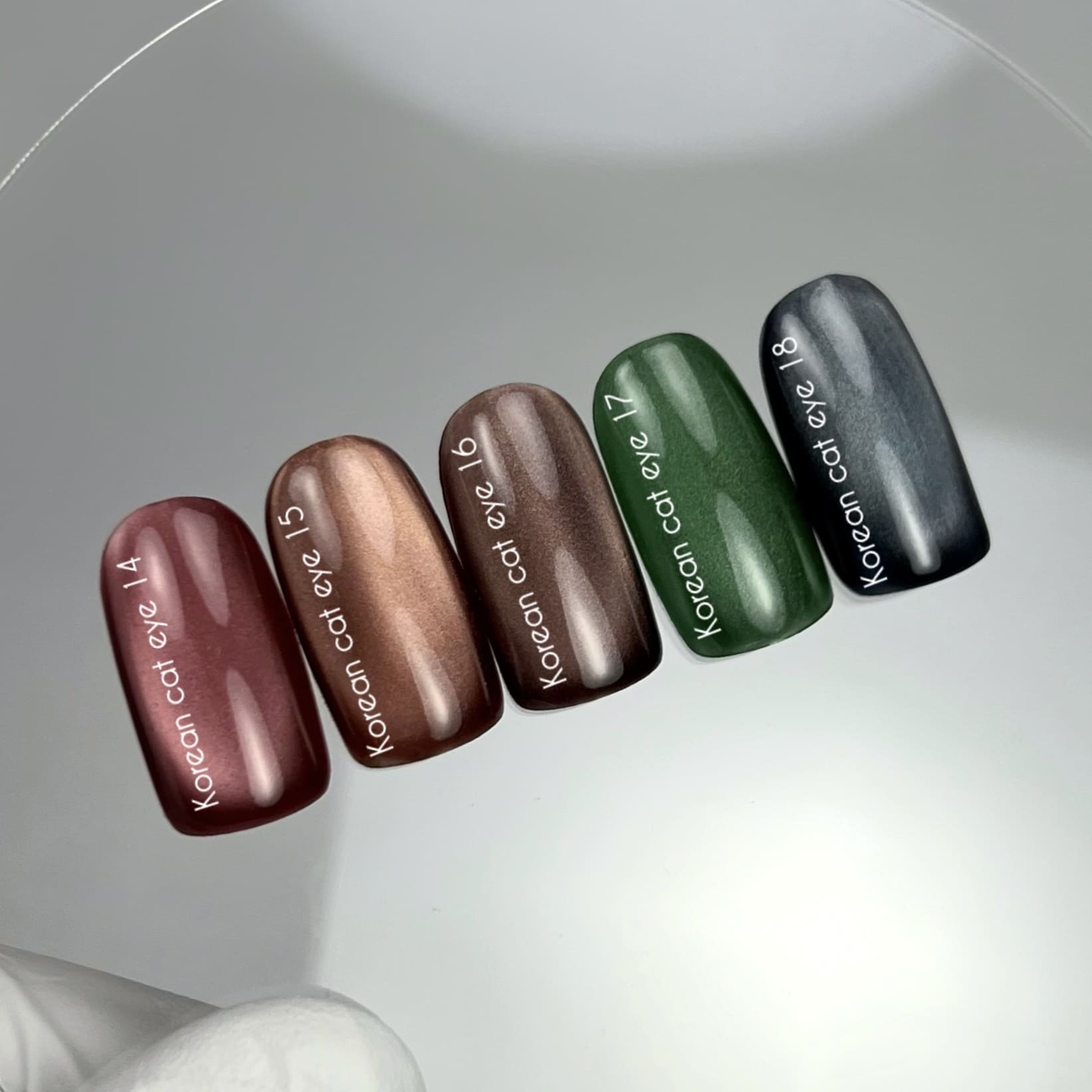 Nailsoftheday Korean cat eye 17, 10 ml